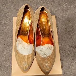 Cashew Colored BCBG Pumps
